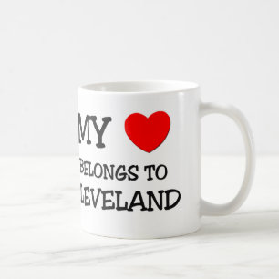 My heart belongs to CLEVELAND Coffee Mug
