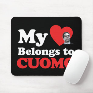 My Heart Belongs to Cuomo Mouse Mat