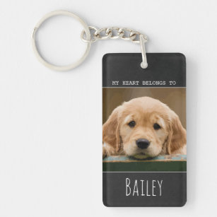 personalized pet keychain