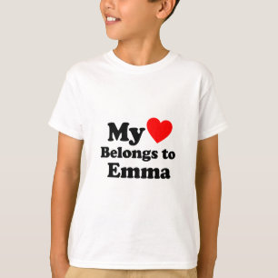 My Heart Belongs to Emma T-Shirt