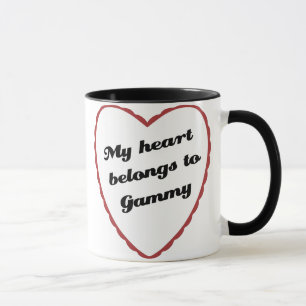 My Heart Belongs to Gammy Mug
