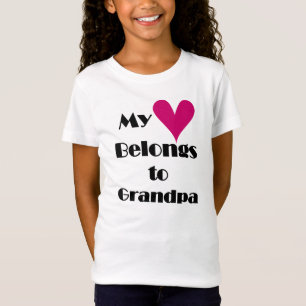 My Heart Belongs to Grandpa T-Shirt