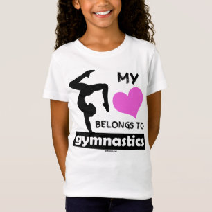 My Heart Belongs to Gymnastics T-Shirt