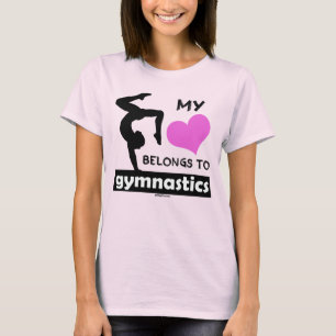 My Heart Belongs to Gymnastics T-Shirt
