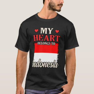 My Heart Belongs To Indonesia T-Shirt