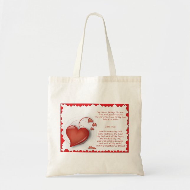 My Heart Belongs To Jesus, bag (Front)