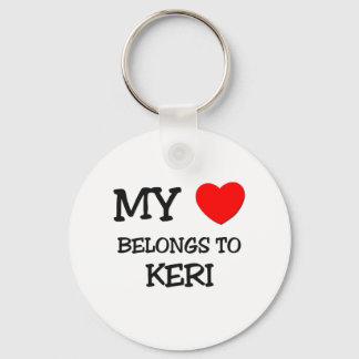 My Heart Belongs To KERI Key Ring