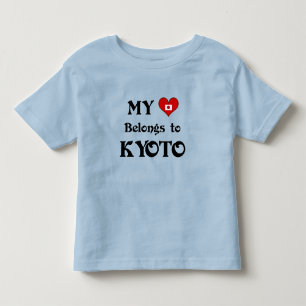 My Heart Belongs to Kyoto Toddler T-Shirt