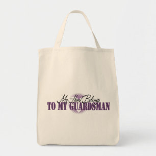 My Heart Belongs To My Guardsman Tote Bag