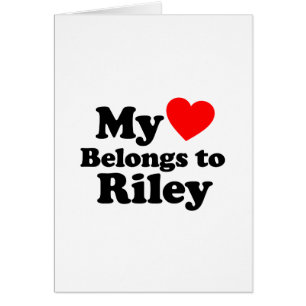 My Heart Belongs to Riley