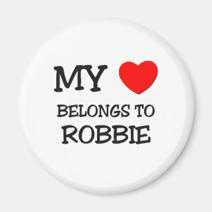 My Heart Belongs to Robbie Magnet