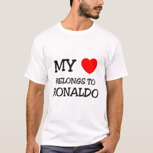 My Heart Belongs to Ronaldo T-Shirt