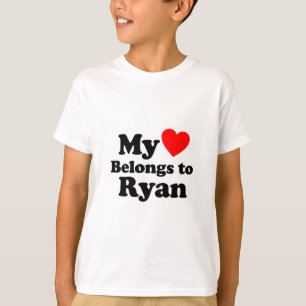 My Heart Belongs to Ryan T-Shirt