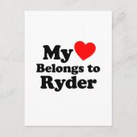 My Heart Belongs to Ryder