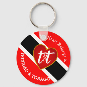 My Heart Belongs to T&T Key Ring