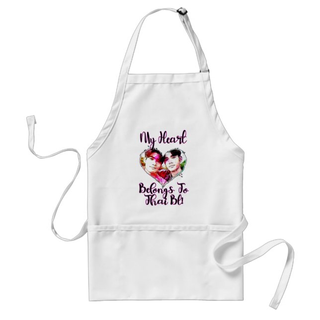 My Heart Belongs To Thai BL Standard Apron (Front)