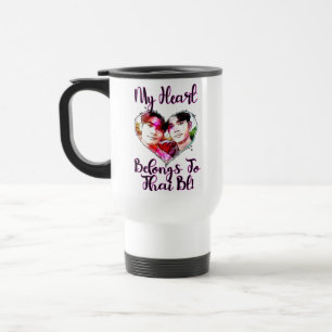 My Heart Belongs To Thai BL Travel Mug