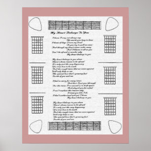 My Heart Belongs To You Poster