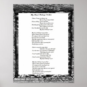 My Heart Belongs To You Poster