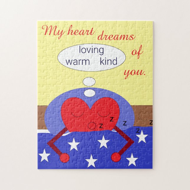 My Heart Dreams of You: Jigsaw Puzzle (Vertical)