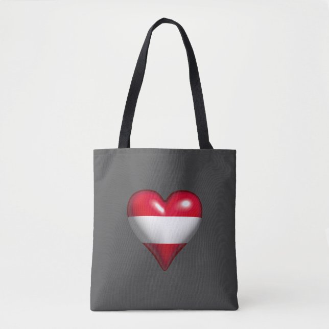 My Heart for Austria Tote Bag (Front)