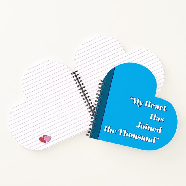 My Heart Has Joined the Thousand Notebook (Inside)