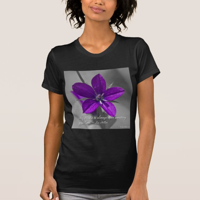 My Heart is always open... T-Shirt (Front)