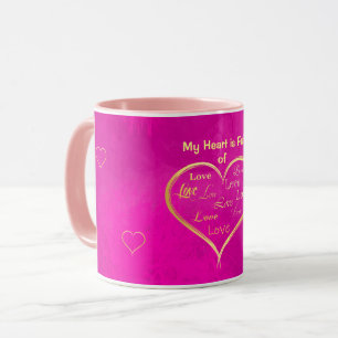 My Heart is Full of Love, Valentine Mug