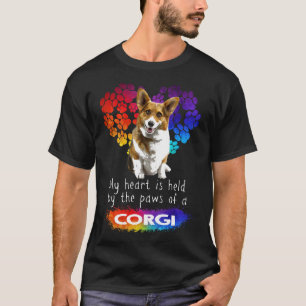 My Heart Is Held By The Paws Of A Corgi T-Shirt