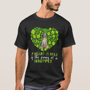 My Heart Is Held By The Paws Of A Whippet T-Shirt