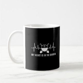 My Heart Is In The Garden | Gardening Quote Coffee Mug