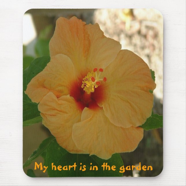 My heart is in the garden mouse mat (Front)