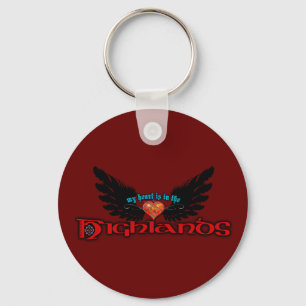My Heart is in the Highlands Key Ring