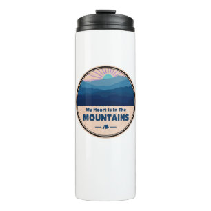 My Heart Is in The Mountains Thermal Tumbler
