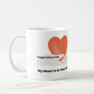 My Heart is In Your Hand on a Mug