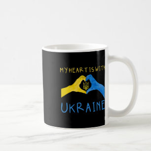 My Heart Is With Ukraine1 Coffee Mug