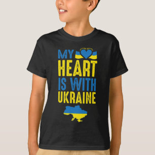 My Heart Is With Ukraine T-Shirt