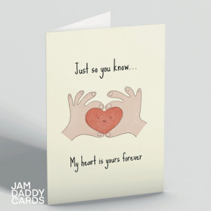 My Heart Is Yours Forever  Card