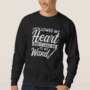 My Heart Lead Me To My Wand Flautist Flute Sweatshirt