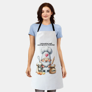 My Heart Led Me To The Kitchen Apron