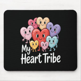 My Heart Tribe Family Friends Community Mouse Mat