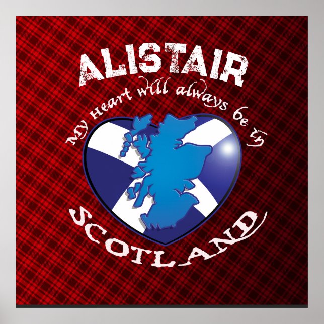 My Heart will always be in SCOTLAND! Poster (Front)