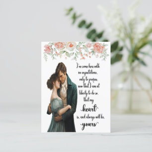 My Heart Will Always Be Yours Sense & Sensibility Postcard