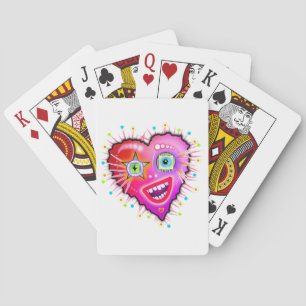 MY HEART WILL GLOW ON PLAYING CARDS
