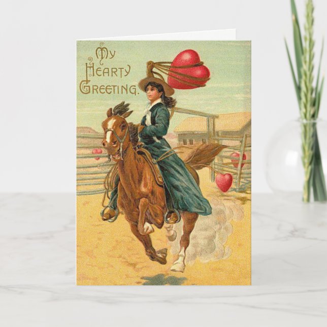 My Hearty Greeting Holiday Card (Front)