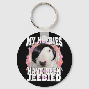 My Heebies Have Been Jeebied Gen Z Funny Meme Weir Key Ring
