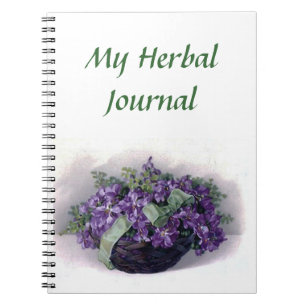 My Herbal Journal - Vintage Violets