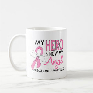 My Here Is Now My Angel Breast Cancer Coffee Mug