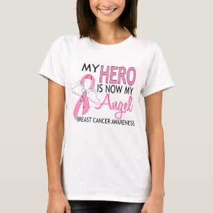 My Here Is Now My Angel Breast Cancer T-Shirt