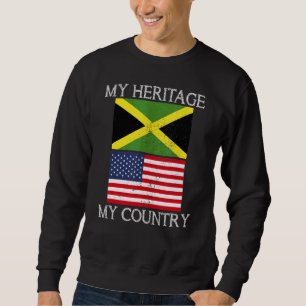 My Heritage My Country Jamaican American Tee